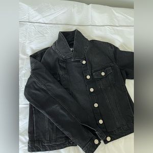 Zara black denim jacket